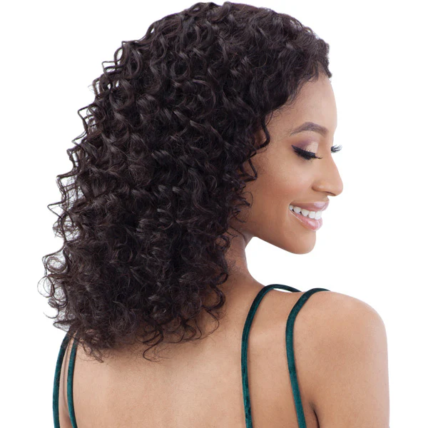 Shake N Go Girlfriend 100% Virgin Human Hair Lace Frontal Wig GF-D18 - Image 2