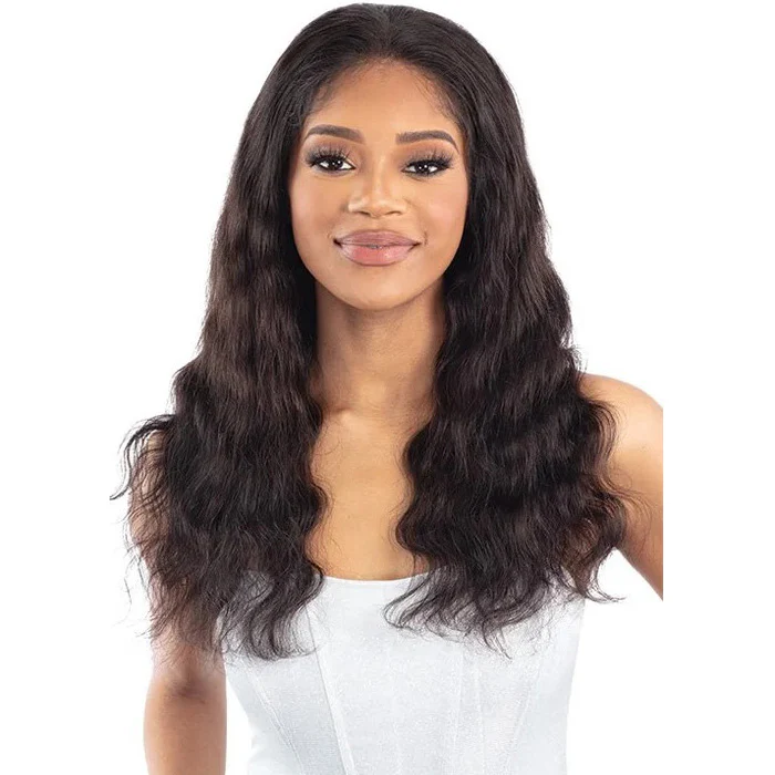 Shake N Go Glossy 100% Virgin Remy Hair Glueless 13x5 HD Lace Front Wig - BODY 22"