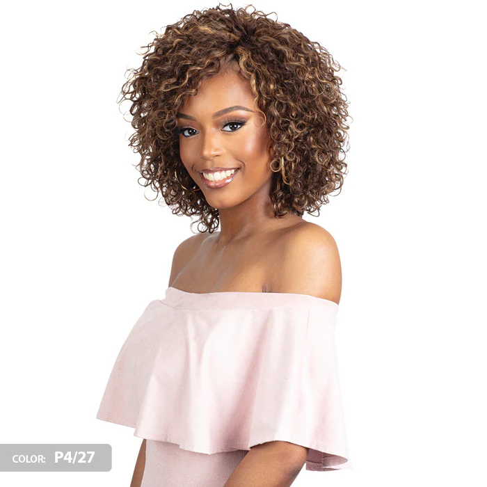 Shake N Go Glossy 100% Virgin Remy Hair Weave - BURMESE CURL 3 Pcs - Image 2