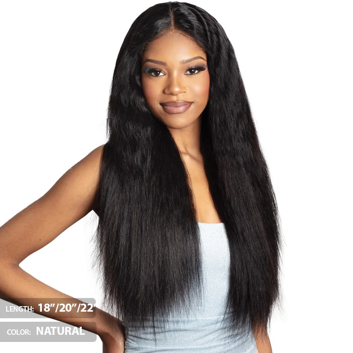 Shake N Go Glossy 100% Virgin Remy Hair Wet & Wavy Weave - LOOSE WAVE - Multi - Image 2
