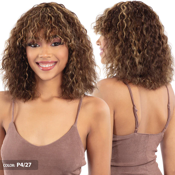 Shake N Go Golden 100% Human Hair Full Wig - MAEVE - Image 2