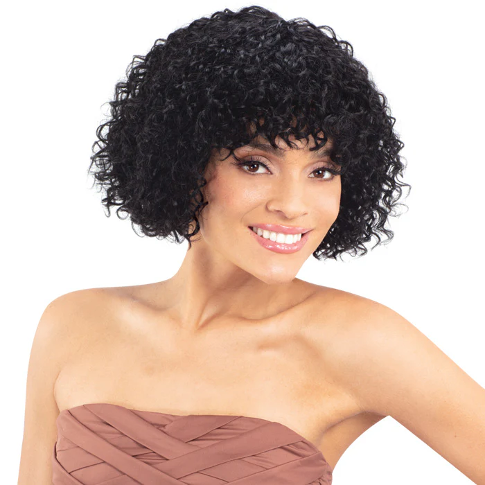 Shake N Go Golden 100% Human Hair Full Wig - MONIFAH - Image 2