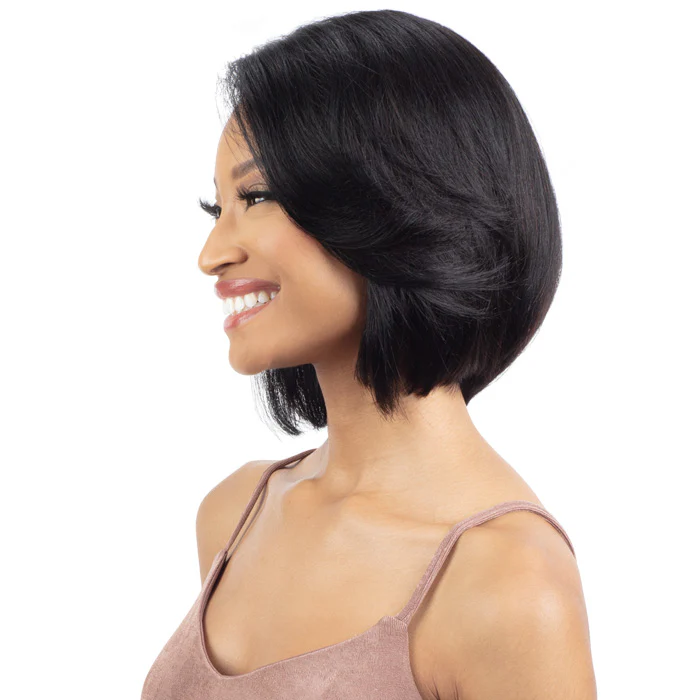 Shake N Go Golden 100% Human Hair HD Lace Front Wig - GLADYS - 5" Deep Part - Image 4
