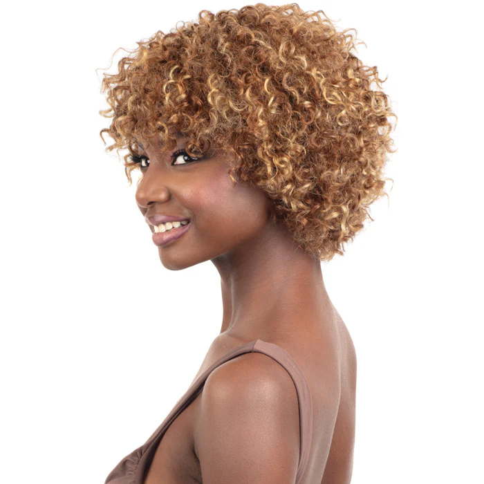 Shake N Go Golden Full Wig - STACEY - 100% HUMAN HAIR WIG - Image 4