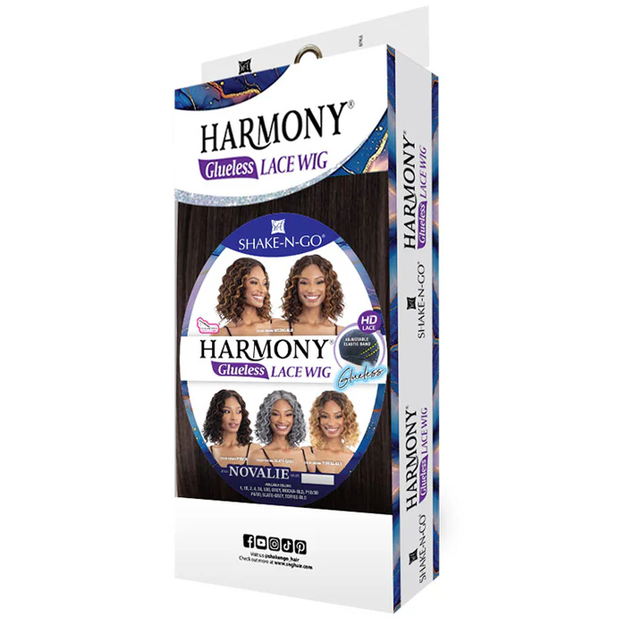 Shake N Go Harmony Glueless 5" Deep Part HD Lace Front Wig - NOVALIE - Image 4