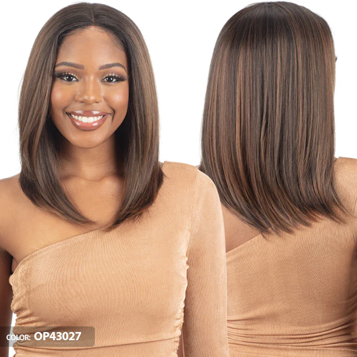 Shake N Go Legacy Human Hair Blend HD deep Parting Lace Front Wig - FAITHFUL - Image 2