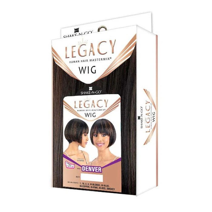 Shake N Go Legacy Human Hair Blend Full Wig - DENVER - Image 6