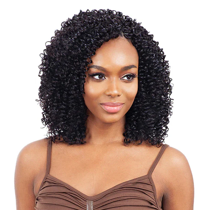 Shake N Go Naked 100% Human Hair Pre-Looped Crochet Braid - WATER CURL 14/18" - Image 2