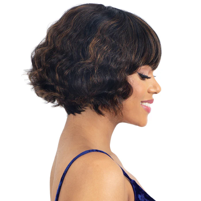 Shake N Go Naked Brazilian Natural 100% Human Hair Premium Full Wig - LUCA - Image 3