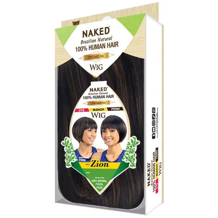 Shake N Go Naked Brazilian Natural 100% Natural Human Hair Full Wig - ZION - Image 4