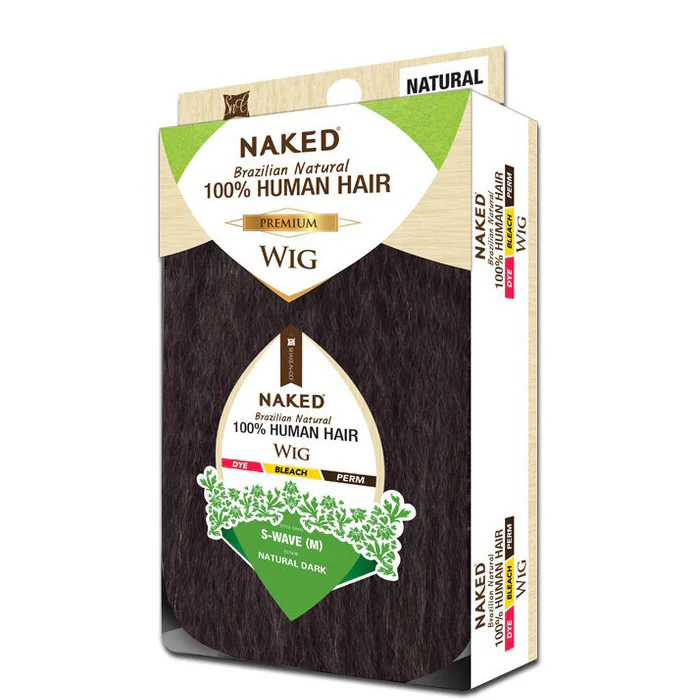 Shake-N-Go Naked Brazilian Natural 100% Human Hair Wig S-WAVE (M) - Image 2