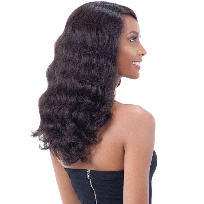 Shake-N-Go Naked Unprocessed Remy 100% Human Hair Deep Invisible L-Part Lace Front Wig - BODY WAVE - Image 2