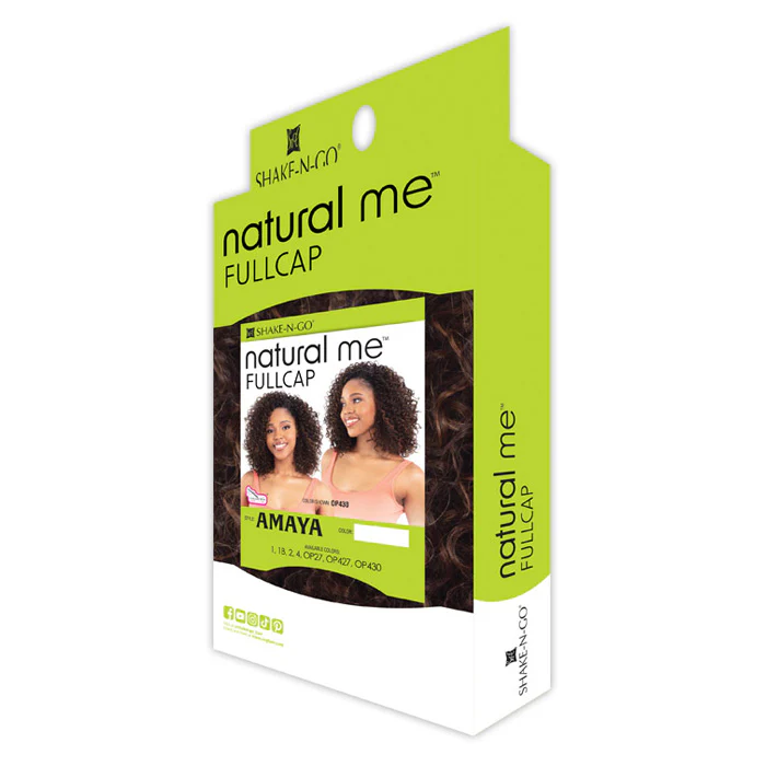 Shake N Go Natural Me FullCap Half Wig - AMAYA - Image 5