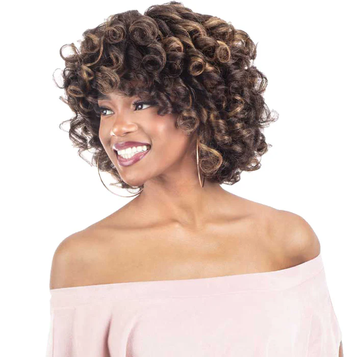 Shake N Go Natural Me Full Wig - FLEXI-ROD CURL - Image 4
