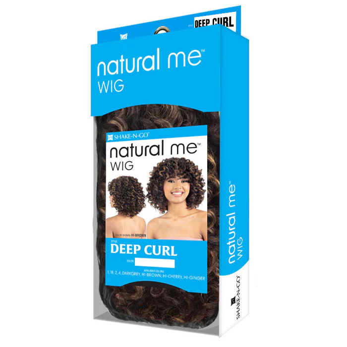 Shake N Go Natural Me Full Wig - DEEP CURL - Image 6