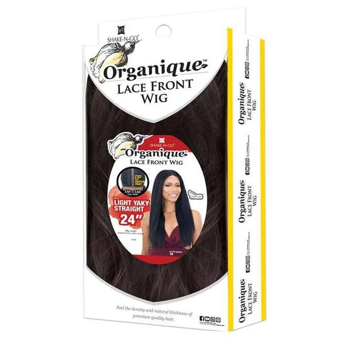 Shake N Go Organique 5" Deep Parting Lace Front Wig - LIGHT YAKY STRAIGHT 24" - Image 5