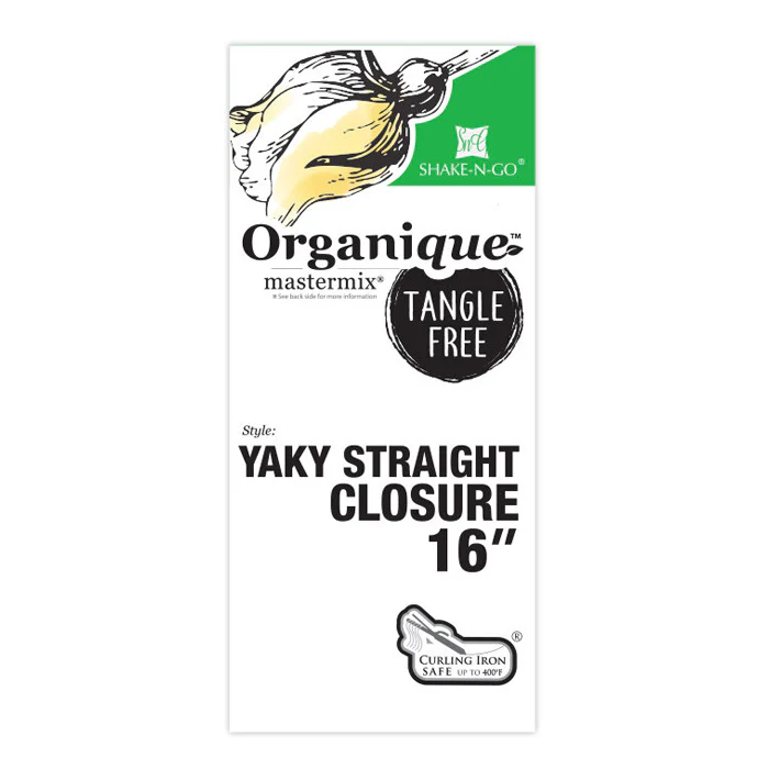 Shake-N-Go Organique HD Lace Closure - YAKY STRAIGHT 12"/16"/18" - Image 5