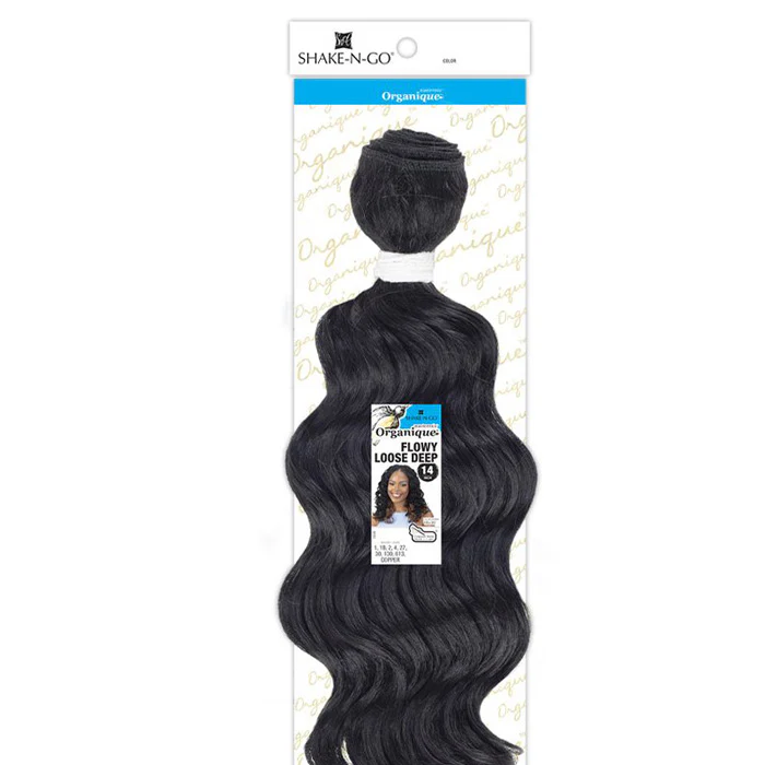 Shake-N-Go Organique Master Mix Weave - FLOWY LOOSE DEEP 14 - Image 3