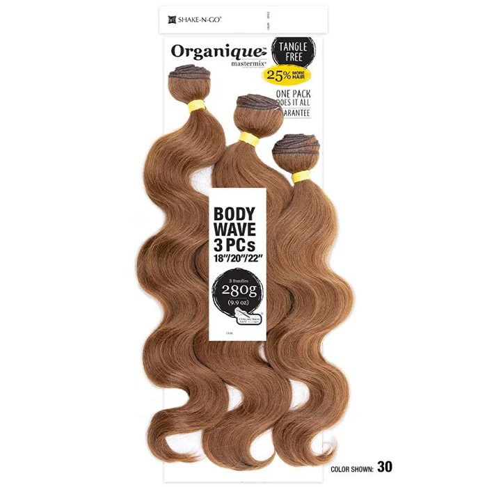 Shake-N-Go Organique Mastermix Weave - BODY WAVE 3 PCS 14-28" - Image 8