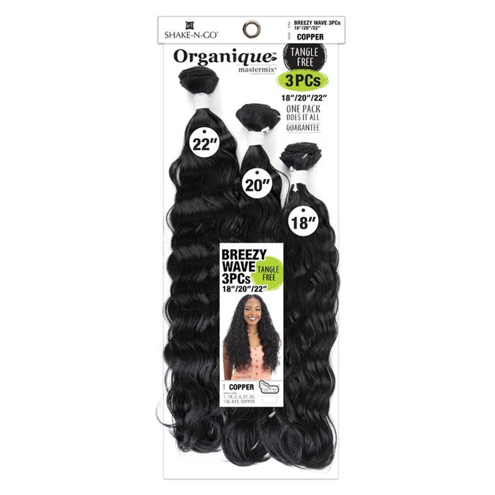 Shake-N-Go Organique MasterMix Weave - BREEZY WAVE 3pcs 14/16/18", 18/20/22" - Image 10