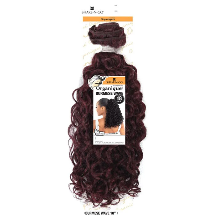 Shake-N-Go Organique MasterMix Weave - BURMESE WAVE 18" - Image 2