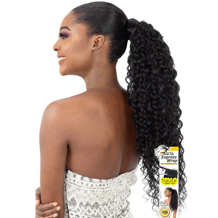 Shake N Go Organique Pony Pro Mastermix Pony Express Wrap - MALI CURL - Image 2