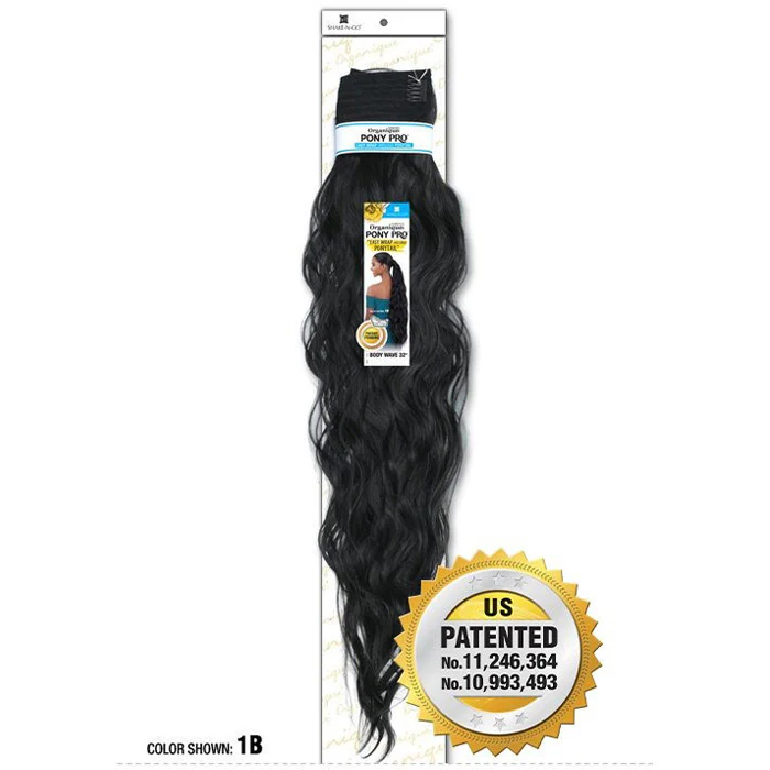 Shake N Go Organique Pony Pro Ponytail - BODY WAVE 32" - Image 4