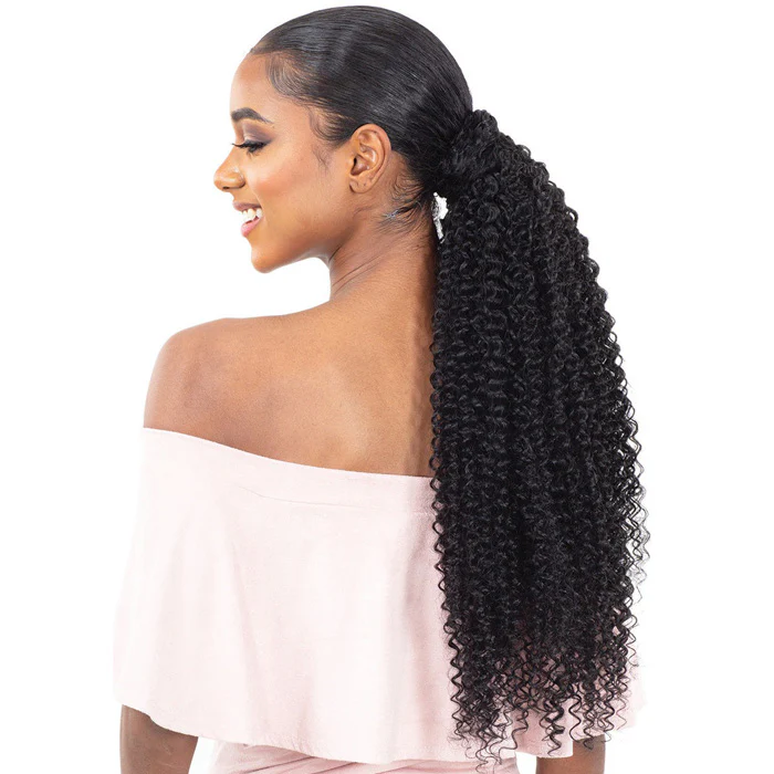Shake-N-Go Organique Pony Pro Wrap Ponytail - BOHEMIAN CURL 32" - Image 2