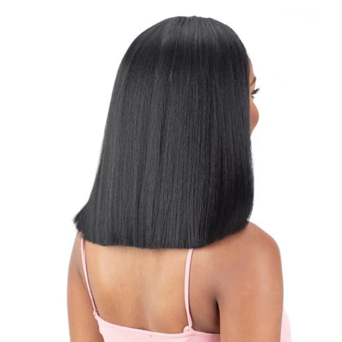 Shake-N-Go Organique U-Part Wig - NATURAL YAKY STRAIGHT 14" - Image 2