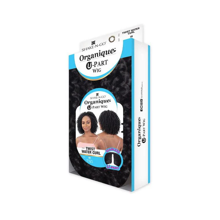 Shake-N-Go Organique U-Part Wig - TWIST WATER CURL - Image 3