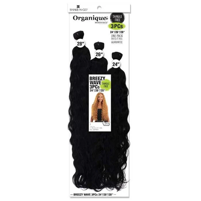 Shake N Go Organique Weave - BREEZY WAVE 3 Pcs 24"/26"/28" - Image 3