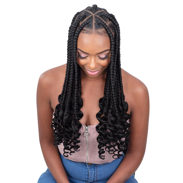 Shake N Go Que 100% Kanekalon 3X Volume Professional Pre Stretched Braid 28" - Image 7