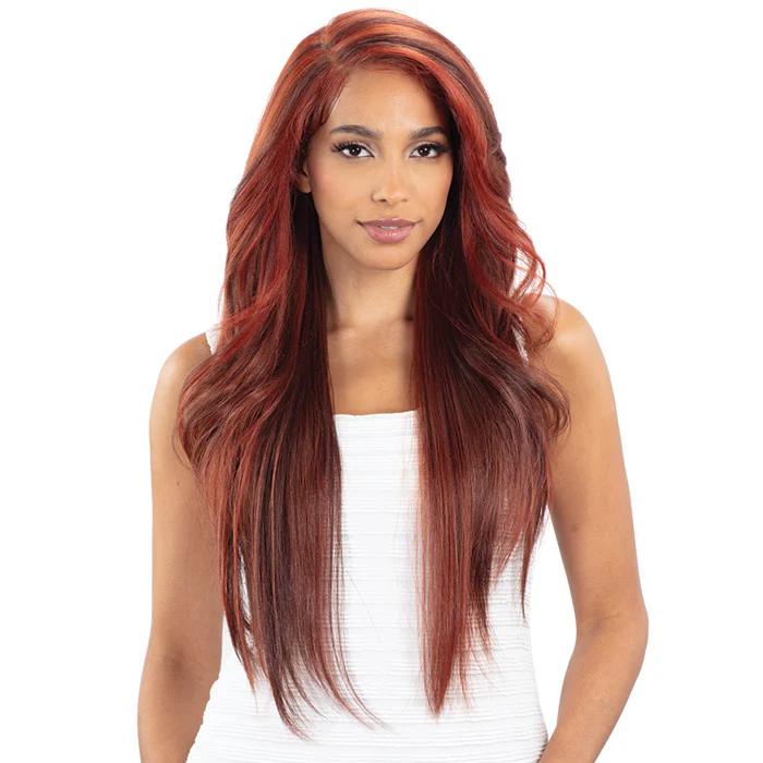 Shake N Go Snatched Glueless HD 5" Deep Lace Ear to Ear Parting Wig - BLAZE