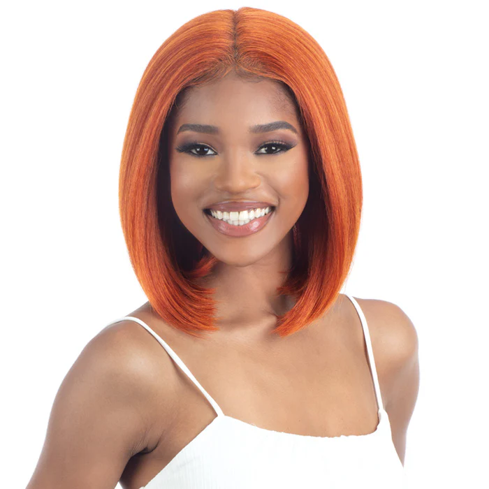 Shake N Go Snatched Glueless HD 5" Deep Lace Parting Wig - SILK PRESSED BOB - Image 2
