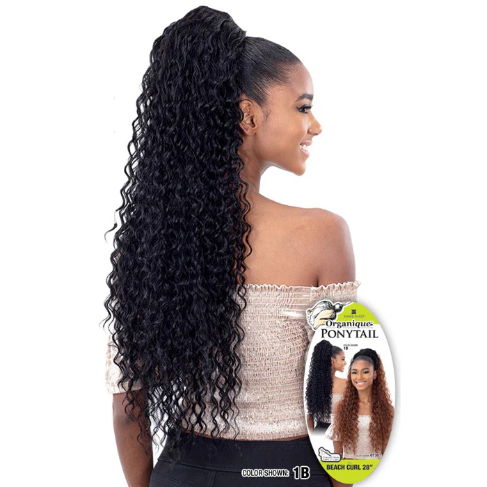 Shake N Go Organique Ponytail - BEACH CURL 28" - Image 4