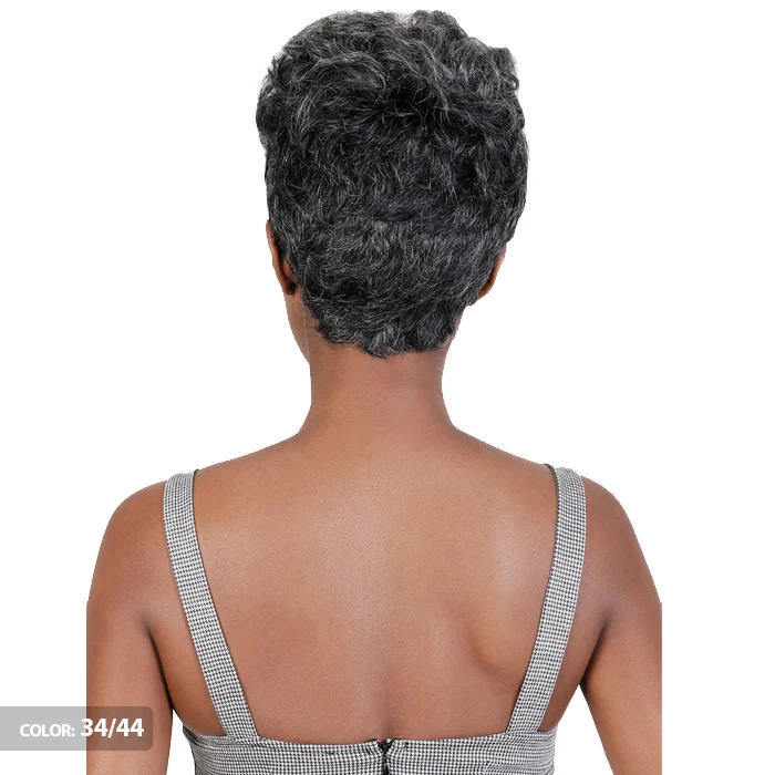 Silver Collection by Motown Tress 100% Human Hair Full Wig - SVH.MAKI - Image 4