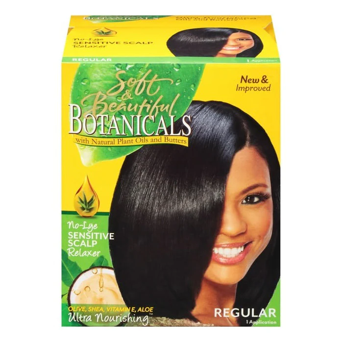 Soft & Beautiful Botanicals NO-LYE RELAXER KIT - Image 3