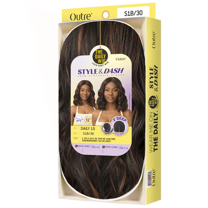 Outre Style And Dash The Daily Wig 3" Deep Lace Part Wig - DAILY 15 - Image 5