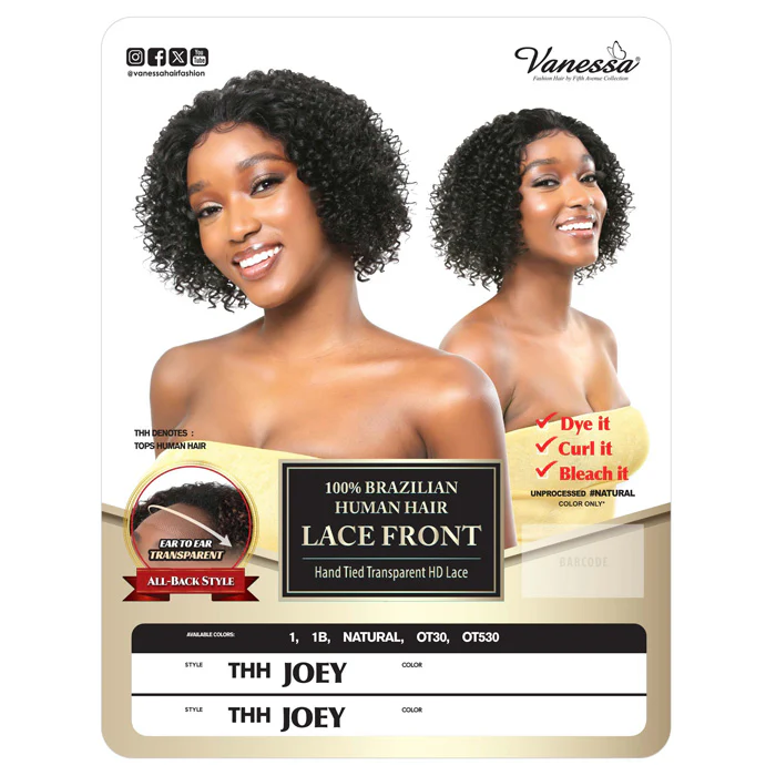 Vanessa 100% Brazilian Human Hair Lace Front Wig - THH JOEY - Image 3
