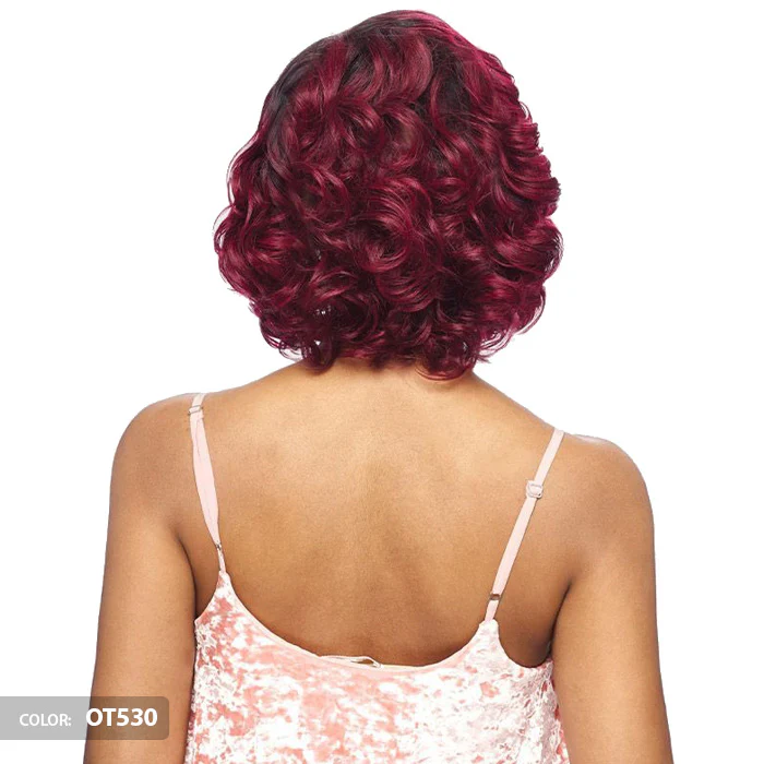Vanessa 100% Brazilian Human Hair Swissilk Deep Part Lace Front Wig - TCH EMMA - Image 3