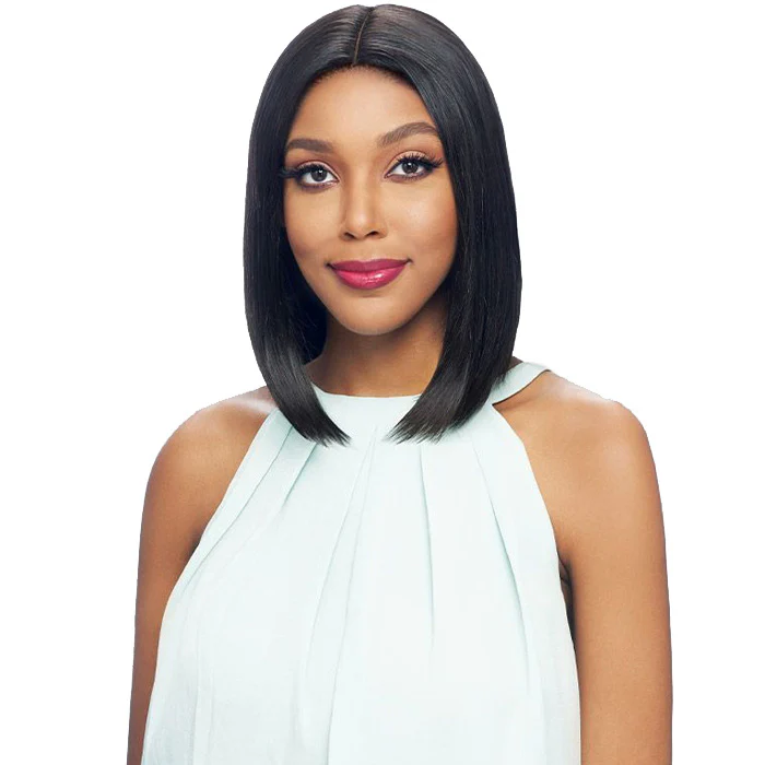 Vanessa 100% Brazilian Human Hair Swissilk Deep Part Lace Front Wig - TMH LOHIO