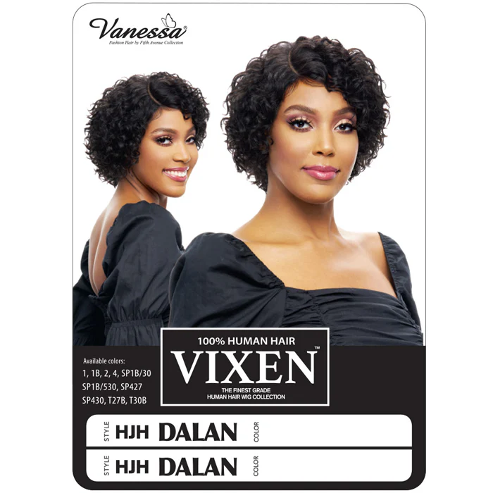 Vanessa Vixen 100% Human Hair Full Wig - HJH DALAN - Image 4