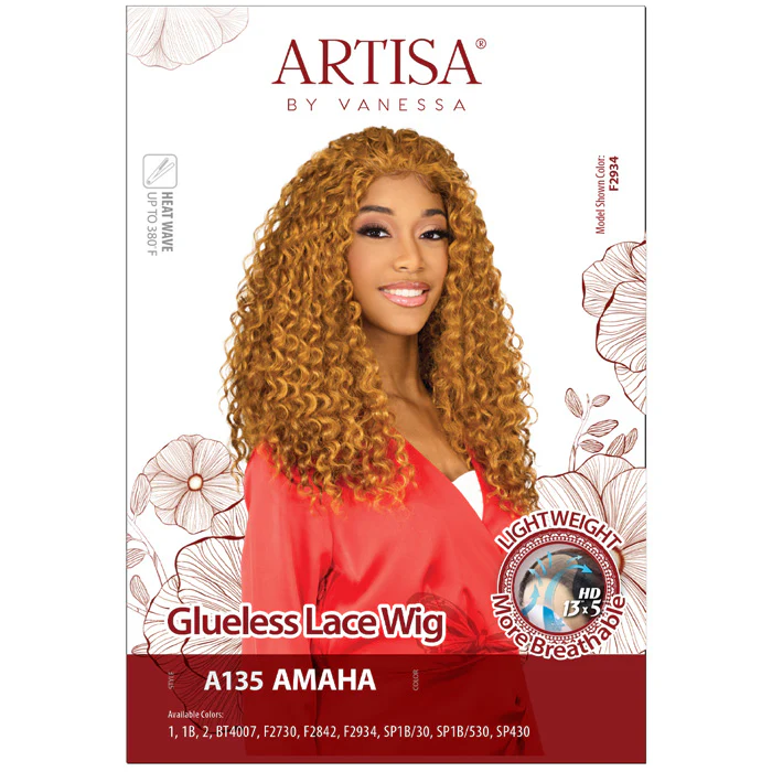 Vanessa Artisa Glueless 13x5 HD Lace Front Wig - A135 AMAHA - Image 3