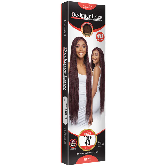 Vanessa Designer Lace Braided Lace Front Wig - TBOXY FREE 40 - Image 6