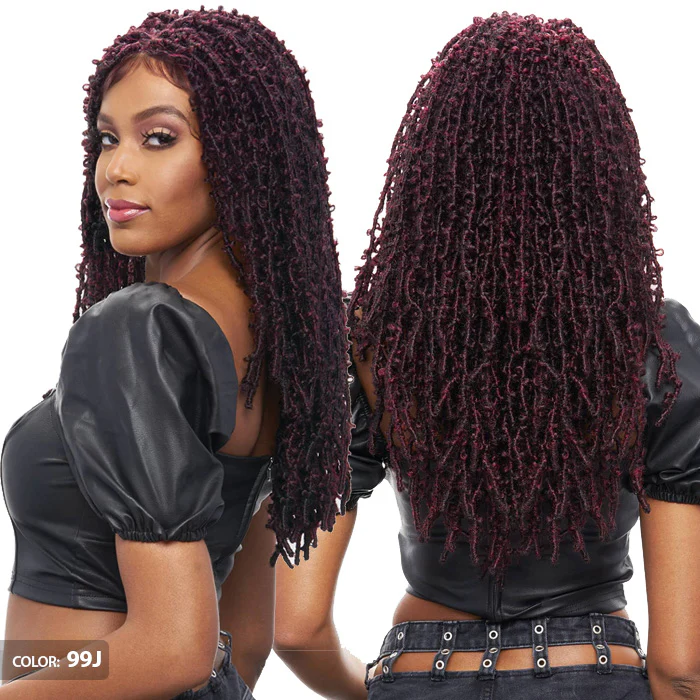 Vanessa Designer Lace Hand-Braided Lace Front Wig - TB BFLY BRAID - Image 2