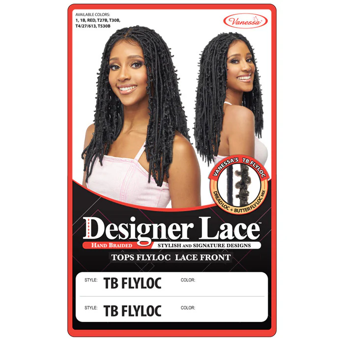 Vanessa Designer Lace Hand-Braided Lace Front Wig - TB FLYLOC - Image 4
