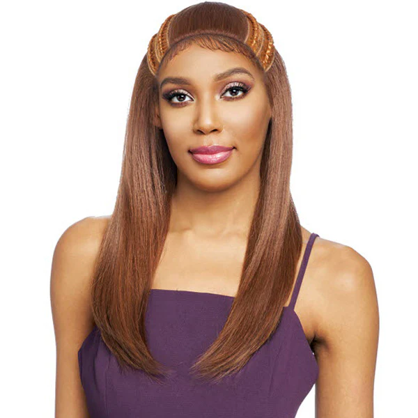 Vanessa Designer Lace Human Hair Blend 6" Deep Wide Triple J-Part Lace Front Wig - TJ3 DESTINY
