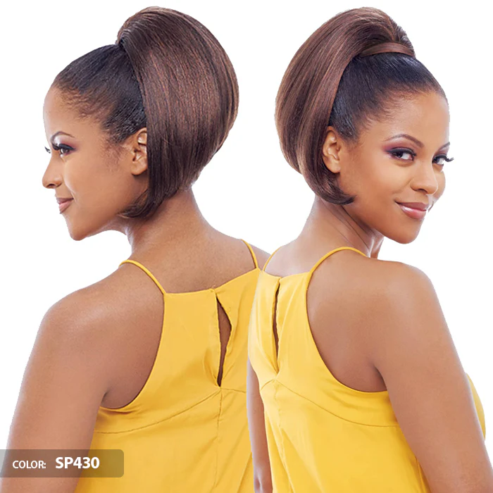 Vanessa Drawstring Ponytail With Bundle Wrap - ST BETIS - Image 3