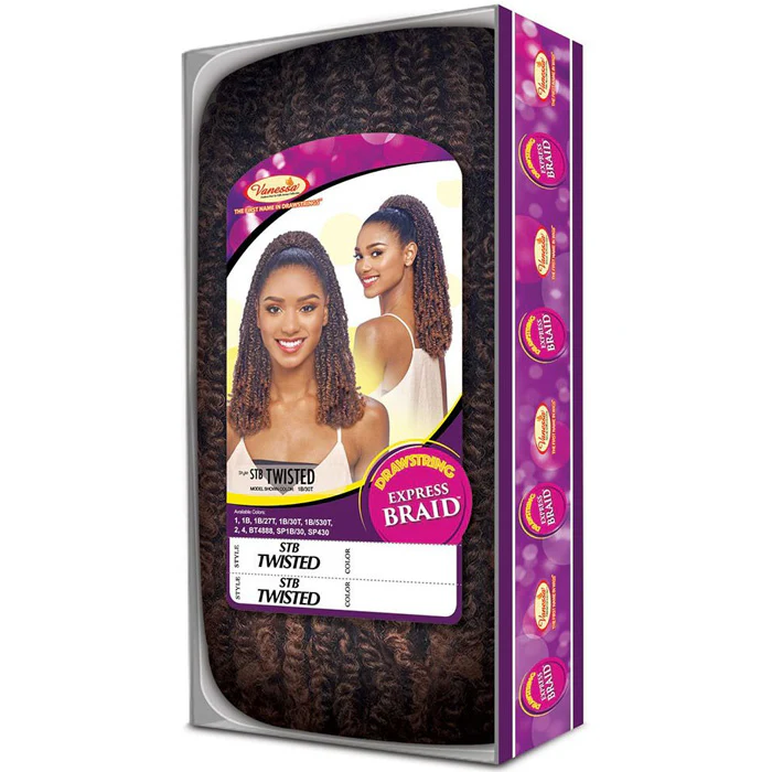 Vanessa Express Braid Drawstring Ponytail - STB TWISTED - Image 5