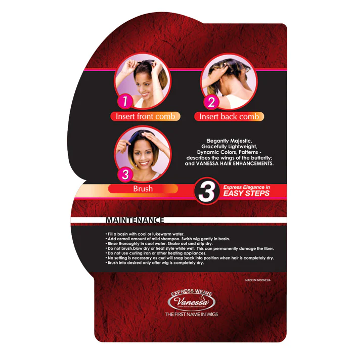 Vanessa Express Weave Half Wig - LA BLANCA - Image 3
